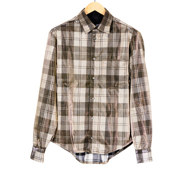 Overshirt Gold Poly Lame