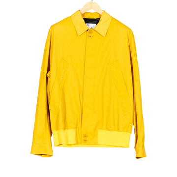 Split Raglan Bomber Yellow