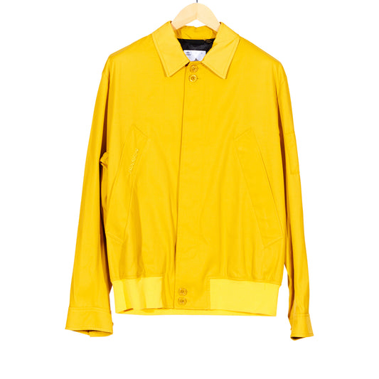 Split Raglan Bomber Yellow