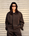 Piper Jacket Linen Cotton Peat