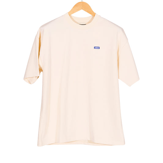 Mini Metal Logo Heavyweight Shirt Cream