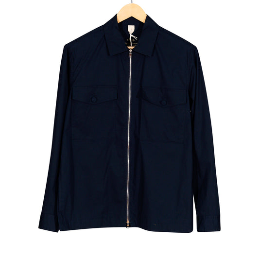 Sven Poplin Jacket Navy