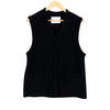 Wool Work Vest Black