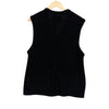 Wool Work Vest Black