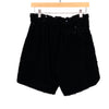 Activity Shorts Velour Sequins Black