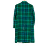Moriens Double Breasted Coat Mohair Blend Green Blue