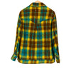 Chauny Wool Check Jacket Yellow Brown