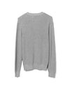 Russell Crew Neck Knit Cotton Moon Dust