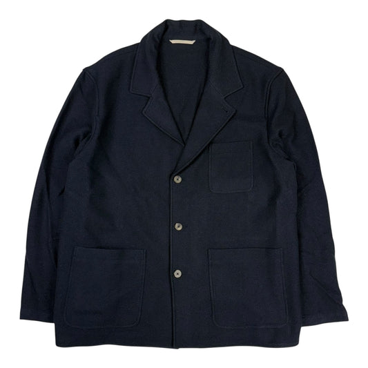 Traveller Jacket Yak Wool Blend Navy