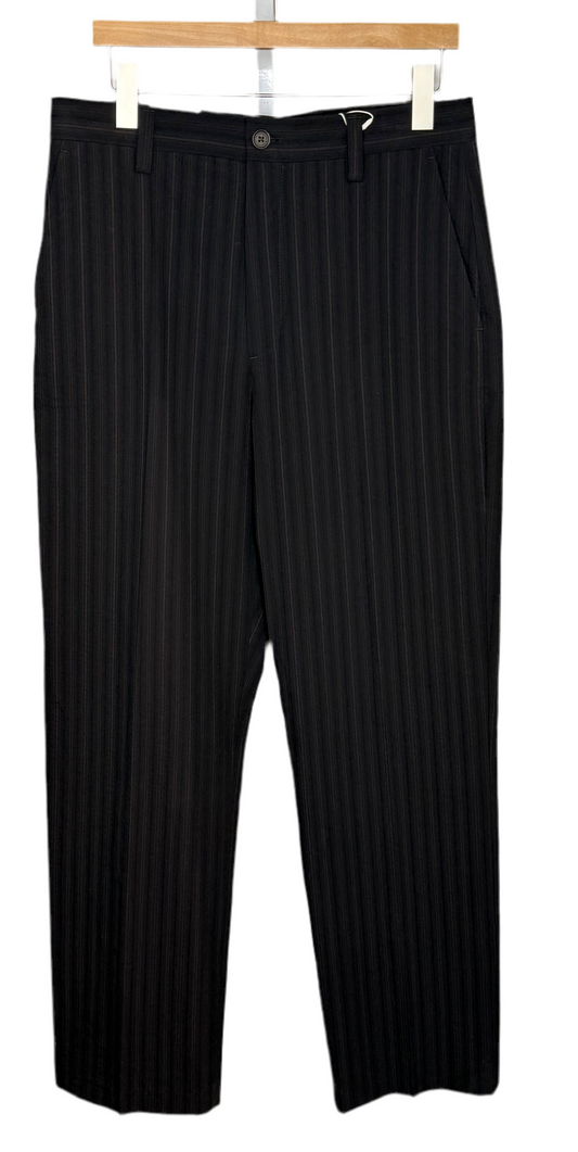 Paw Trouser Black Stripe Seersucker