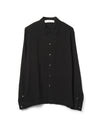Sense Shirt Black Crepe