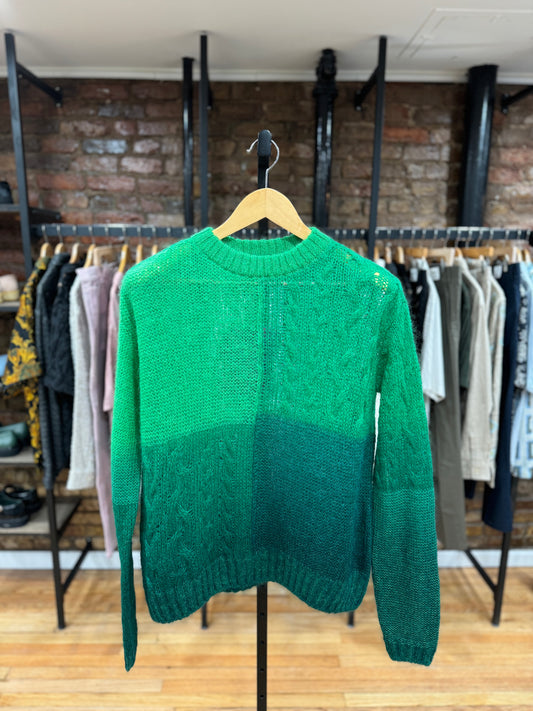Knitted Mohair Blend Sweater