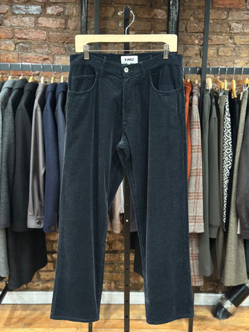 Bez Black Corduroy Seersucker Pant