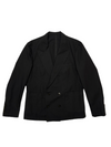Kirk Unstructured Blazer Navy Cotton
