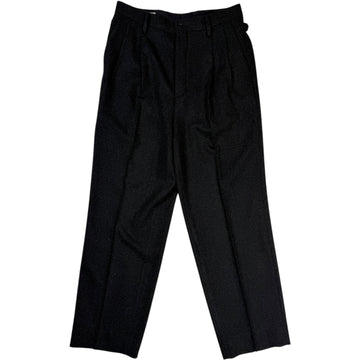 Cashmere Shoe Cut Slack Charcoal