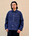 Chore Coat Scoured Indigo 12oz Cotton Denim