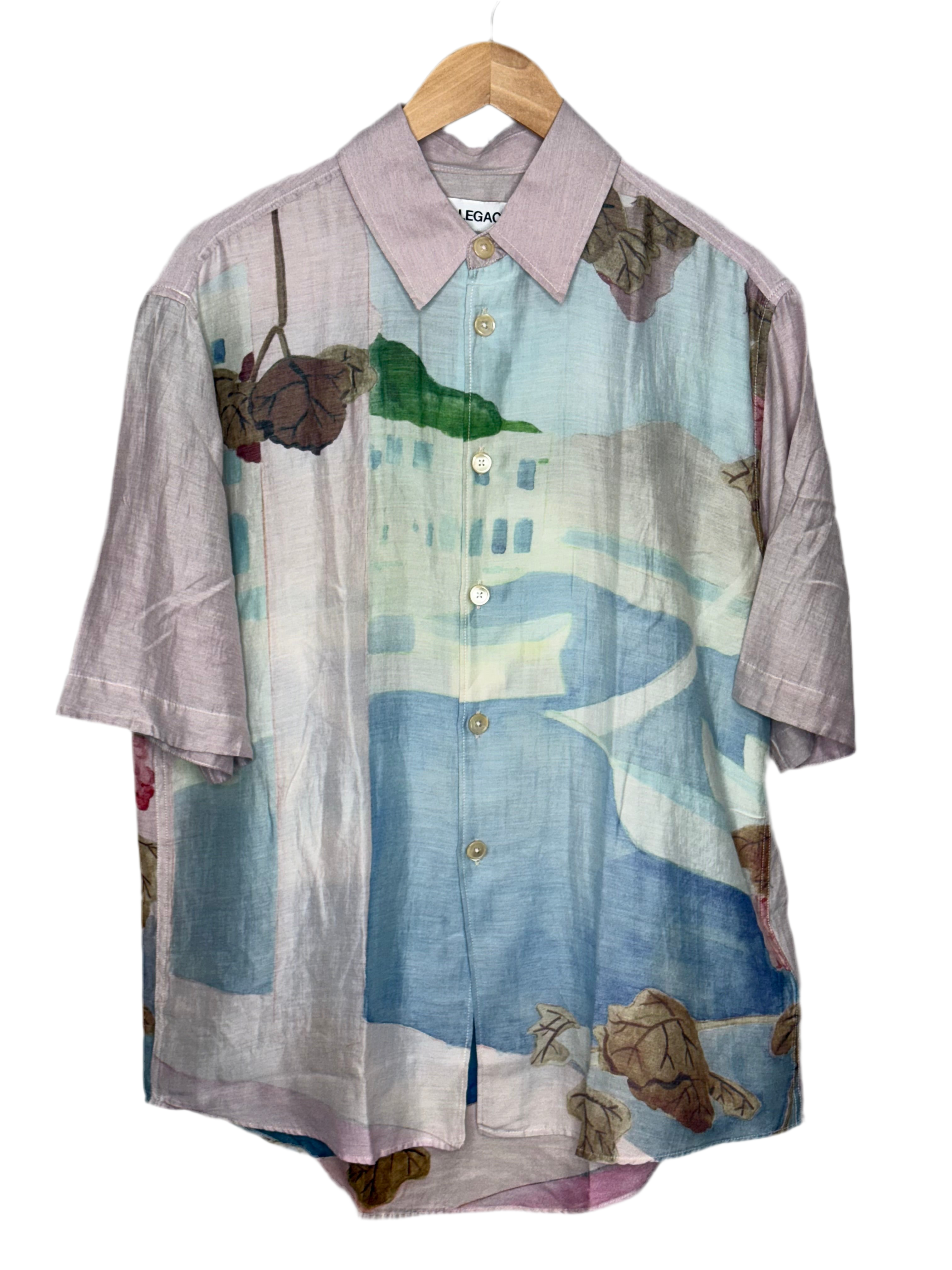 OUR LEGACY ベスト グレー 34 Our Legacy - Above Shirt Bazaar Check Breeze Weave
