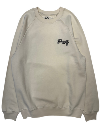 Cunha Logo Sweatshirt Wild Horses Off White