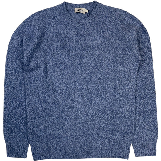 Crewneck Wool Cashmere Blend Light Blue
