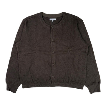 Teddy Cardigan Black Mushroom