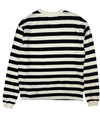 Feijo Long Sleeve T-Shirt Black Sand Stripes