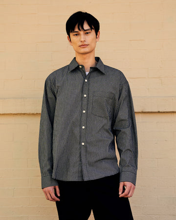 Executive Shirt Black Experienced Check