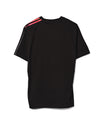 Gradient Stripes Short Sleeve Tee Black