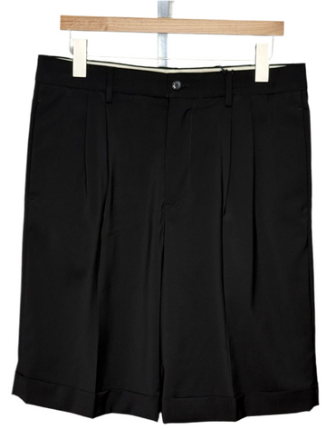 Scandola Shorts Tropical Wool Black