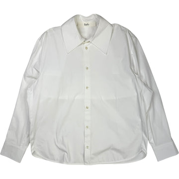 Trino Shirt White Fine Poplin