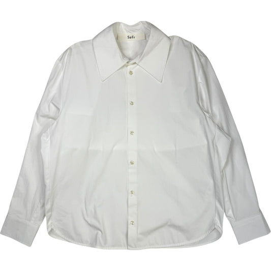Trino Shirt White Fine Poplin