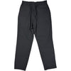 Twill Stretch Tapered Pants Charcoal Polyester Blend