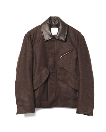 Painter Jacket Wool Mocha Brown