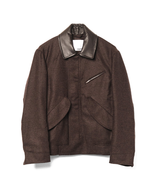 Painter Jacket Wool Mocha Brown