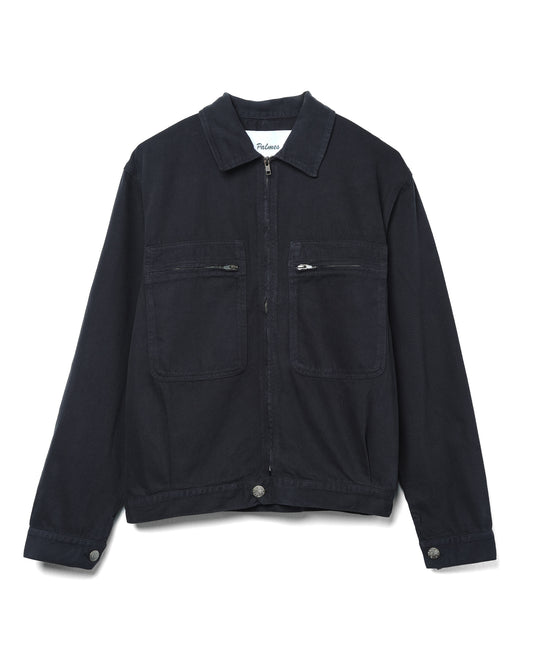 Worker Jacket Cotton Black