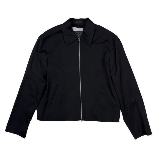 Mini Jacket Black Worsted Wool