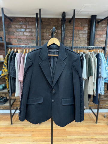 Black Hampton Wool Jacket