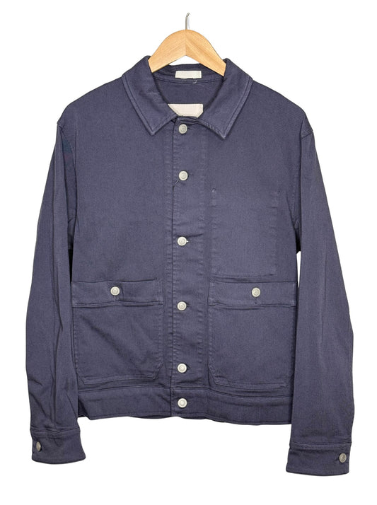 Cornell Jacket Indigo Cotton Blend