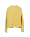 Wiral Cardigan Lambswool Speckled Mustard