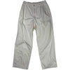 Chino Cloth Single Pleat Baggy Pant White