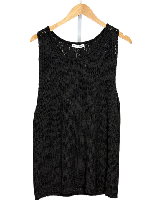 Eli Knit Tank Black