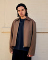 Mini Jacket Bronze Cangiante Fine Wool