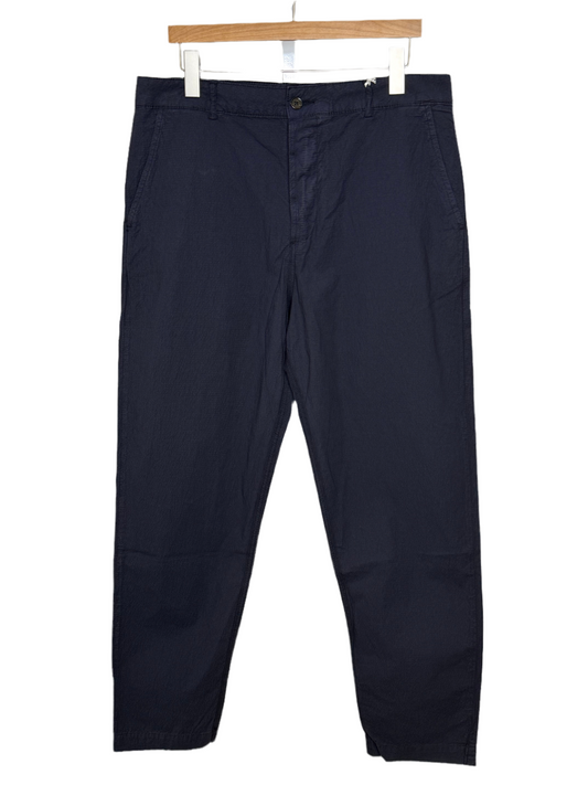 Military Chino Seersucker Navy