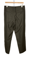 Collins Trouser Olive Portuguese Wool Blend