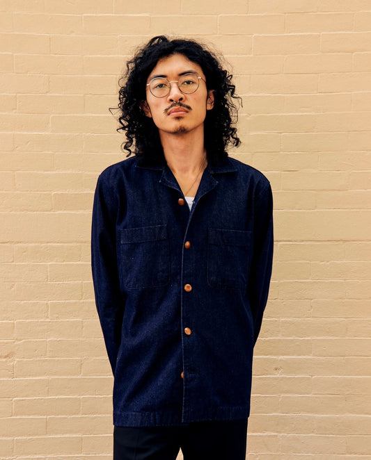 CUEVA x DOPPIAA Collaboration Aabba Denim Shirt