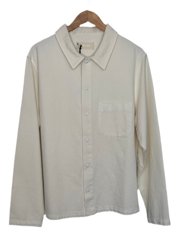 Nord Jacket Twist White Cotton Twill