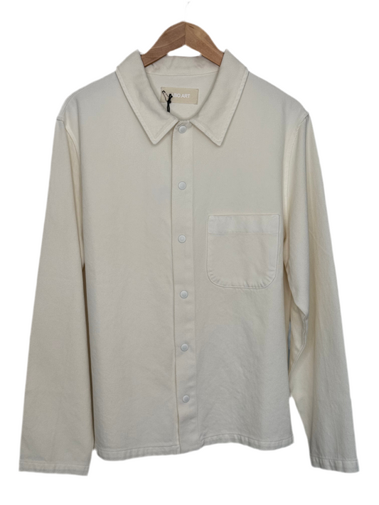 Nord Jacket Twist White Cotton Twill