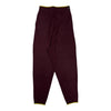 Knit Pant Burnt Aubergine Wool Blend