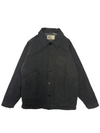 Mantero Expedition Jacket Black Sand Canvas