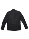 Kirk Unstructured Blazer Navy Cotton