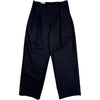 Kay Pant Wool Polyester Navy Stripe